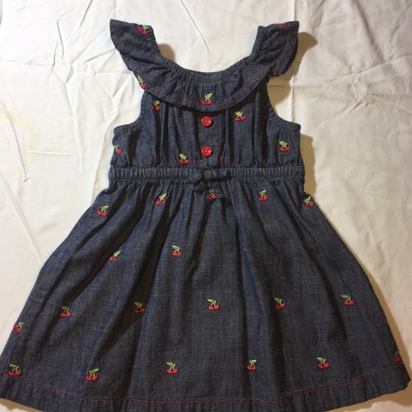 Gymboree Other - Gymboree Cherry Jean Dress